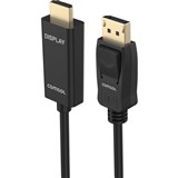 COMSOL DISPLAYPORT TO HDMI 4K CABLE 3METER BLACK